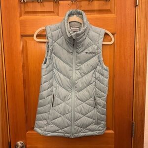 Columbia Sky Blue Quilted Vest